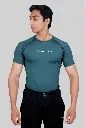 Dark Green Compression T-Shirt